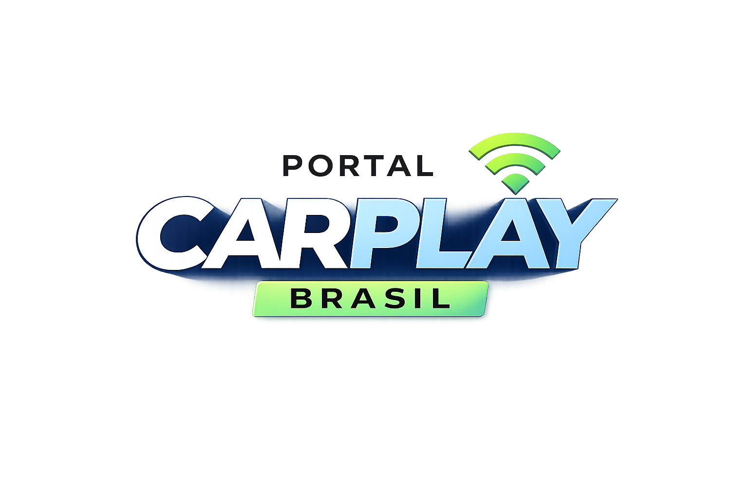 Logo Portal CarPlay Brasil – site especializado em CarPlay para carro e moto com análises e comparativos atualizados